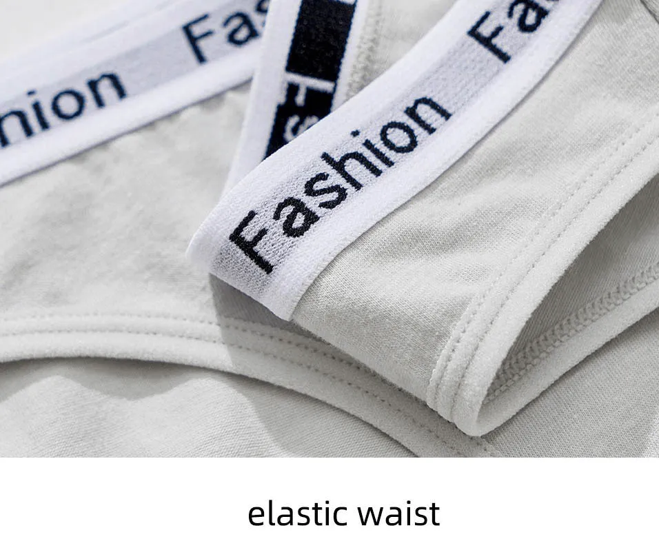 1 Pcs Cotton Elastic Waist Soft Briefs / Sports Underwear for Women - SF0697