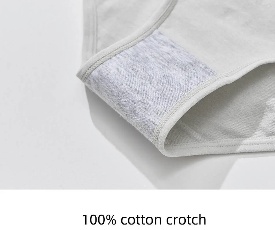 1 Pcs Cotton Elastic Waist Soft Briefs / Sports Underwear for Women - SF0697