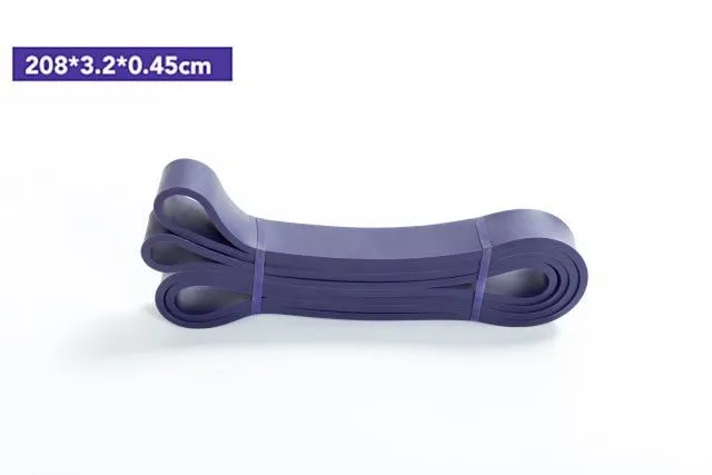 6 Level Yoga Training Belt Pull Up Resistance Bands Sets Athletic Power Rubber Bands Heavy Duty Workout Fitness Equipment