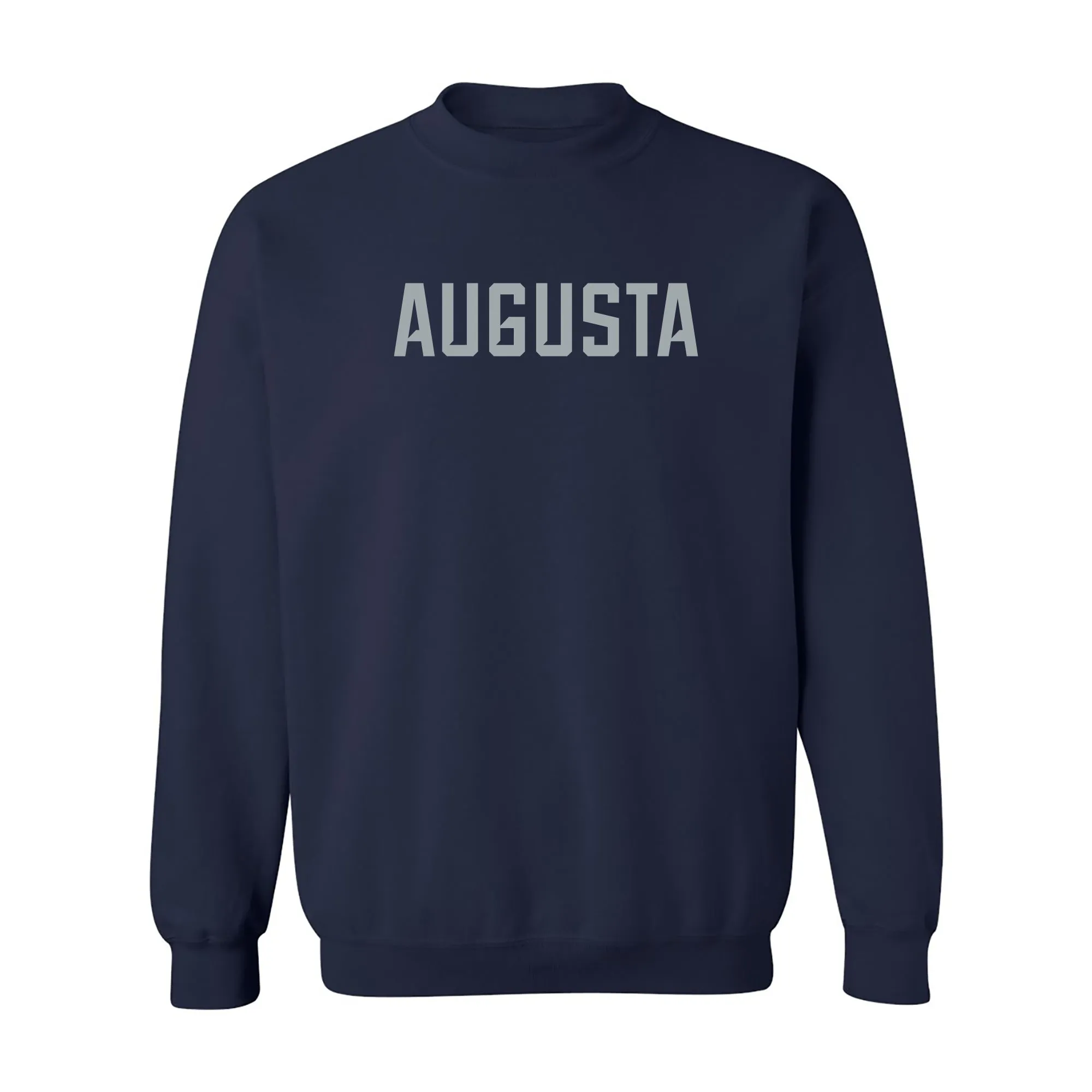 Augusta University Basic Block Crewneck - Navy
