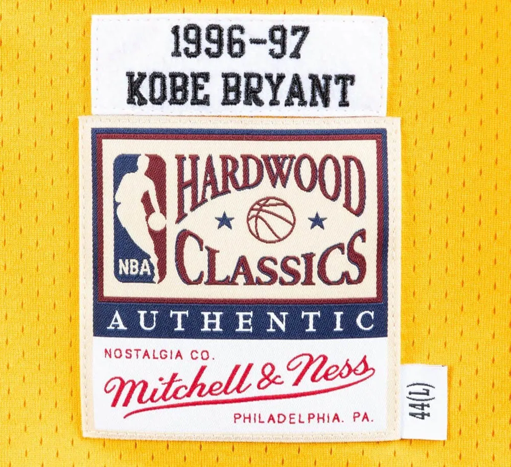 AUTHENTIC JERSEY LOS ANGELES LAKERS HOME 1996-97 KOBE BRYANT