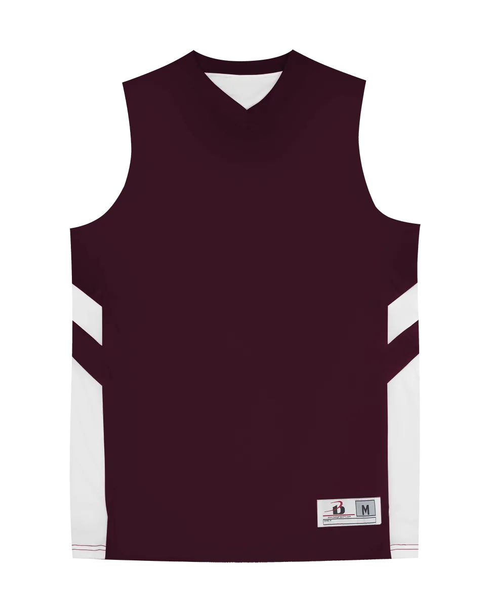 Badger Youth B-Pivot Reversible Basketball Tank