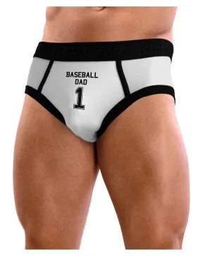 Baseball Dad Jersey Mens NDS Wear Briefs Underwear by TooLoud