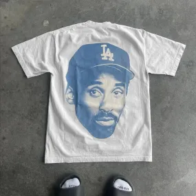 Basketball 8 Print Oversized Vintage T-Shirt