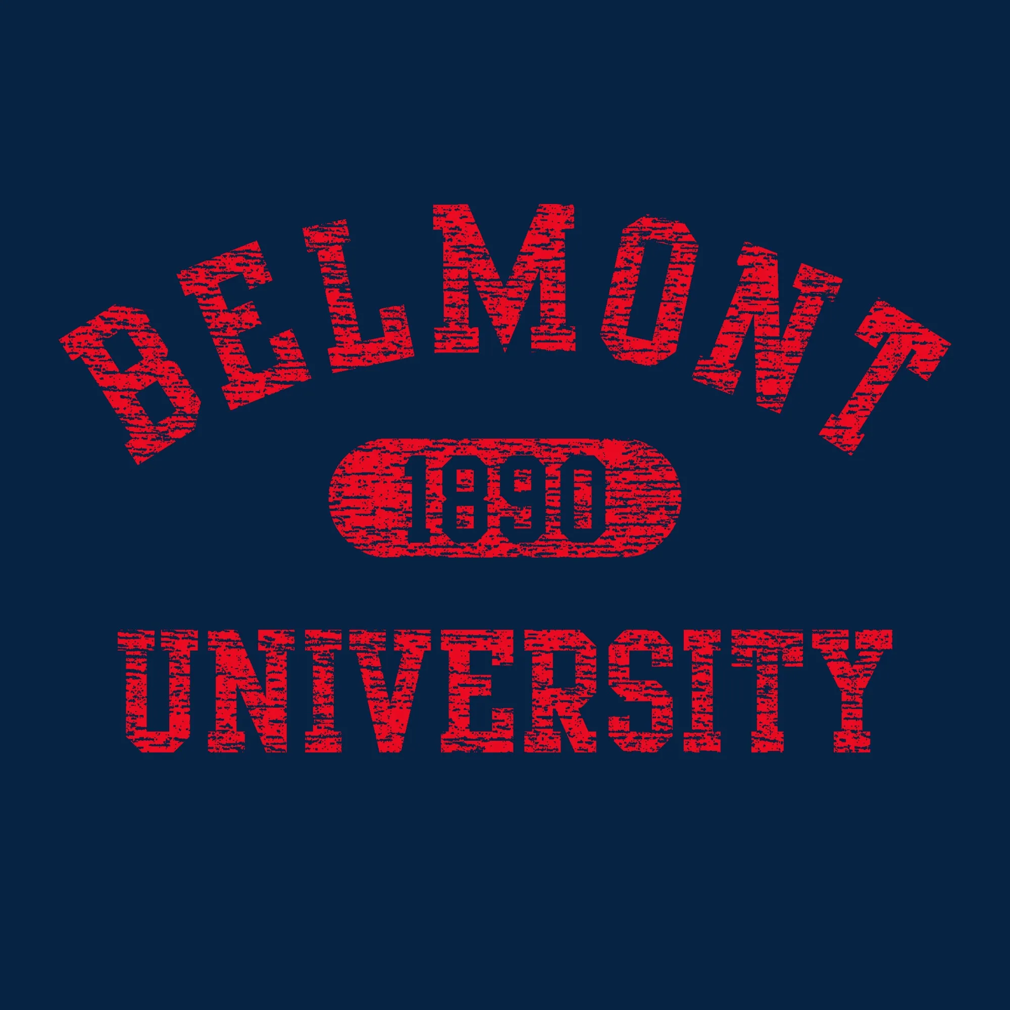 Belmont Athletic Arch Hoodie - Navy