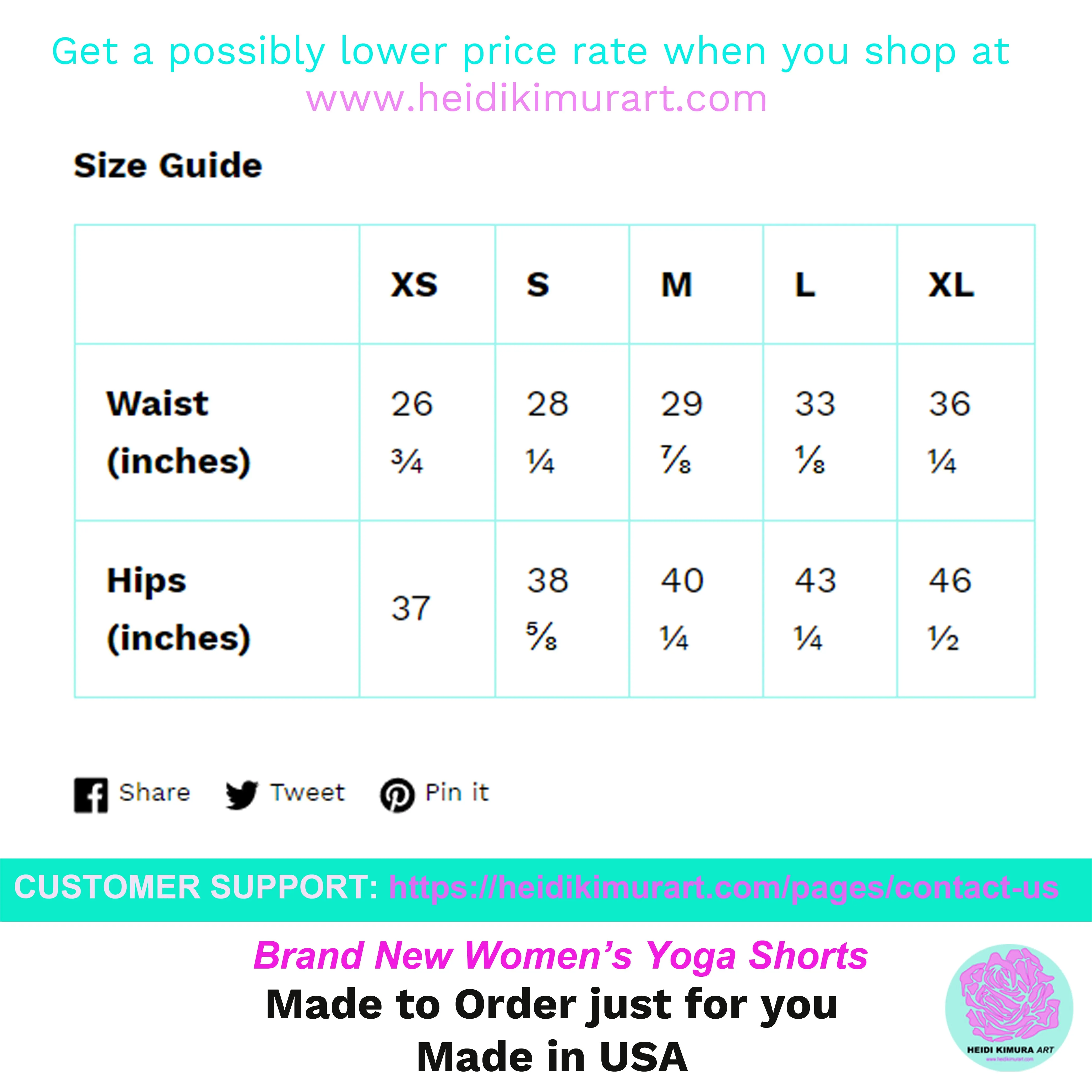 Black Polka Dots Yoga Shorts, Black and White Polka Dots Print Women's Workout Gym Fitness Tight Shorts-Made in USA/EU