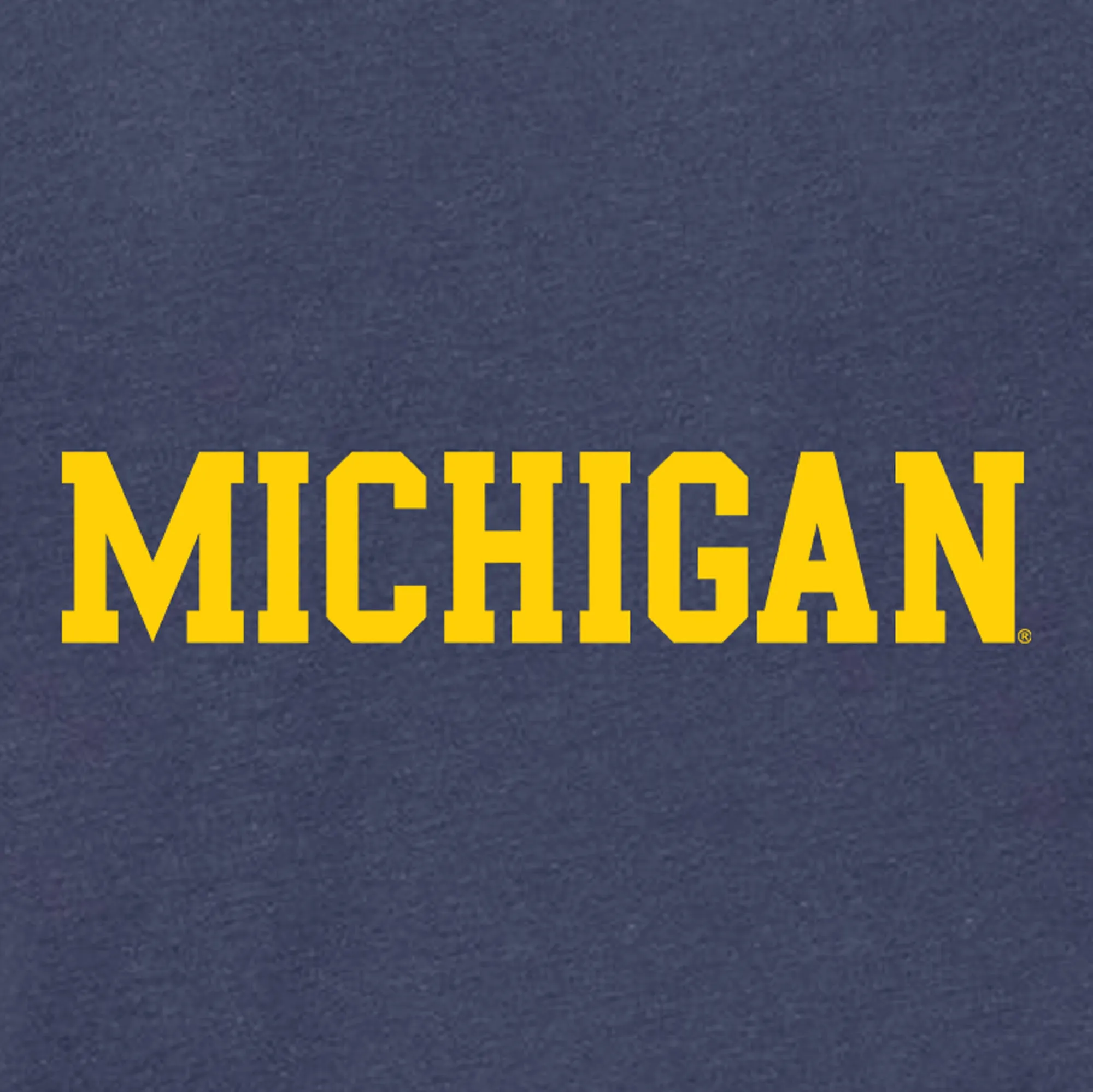 Block Michigan Youth Triblend T-Shirt - Solid Navy
