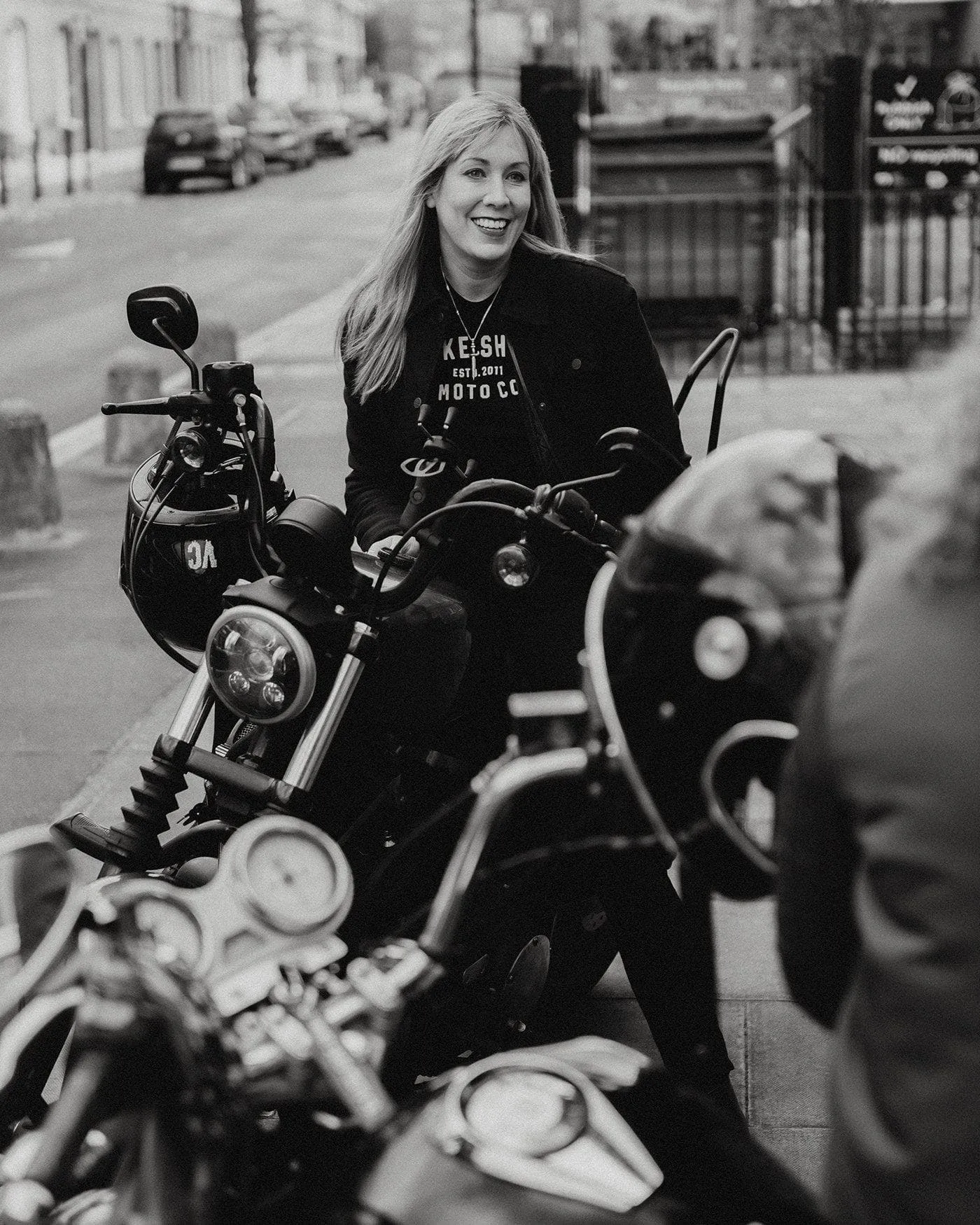 BSMC Women's Moto Co. T Shirt - Black