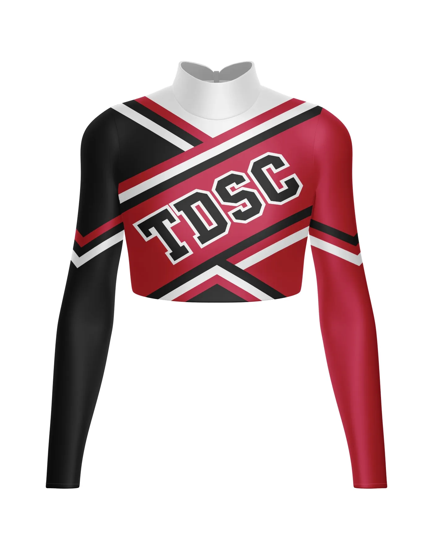 Cheer Leader LS Crop Top