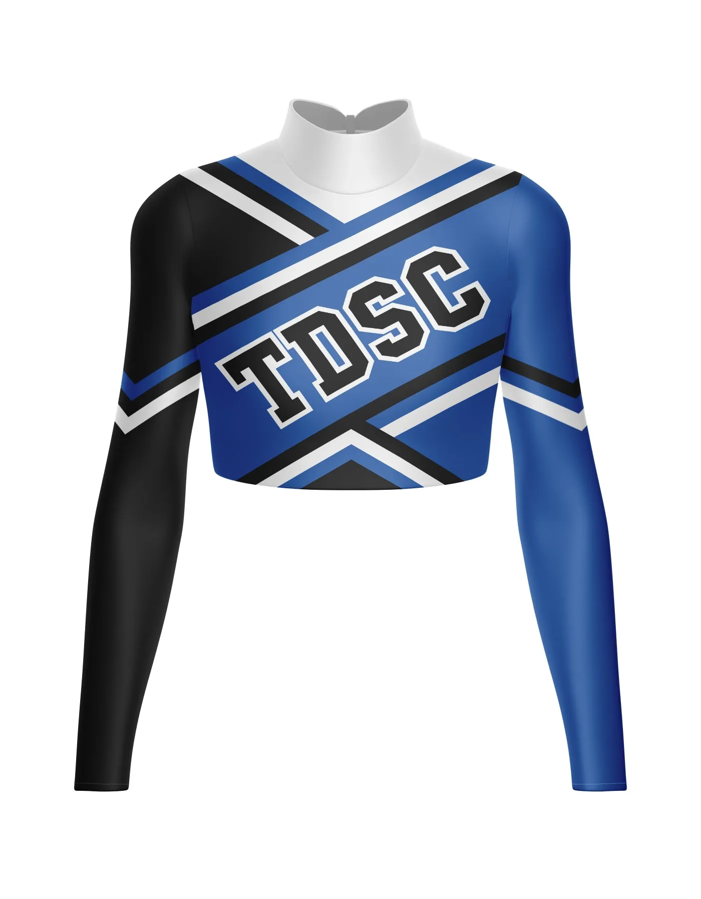 Cheer Leader LS Crop Top