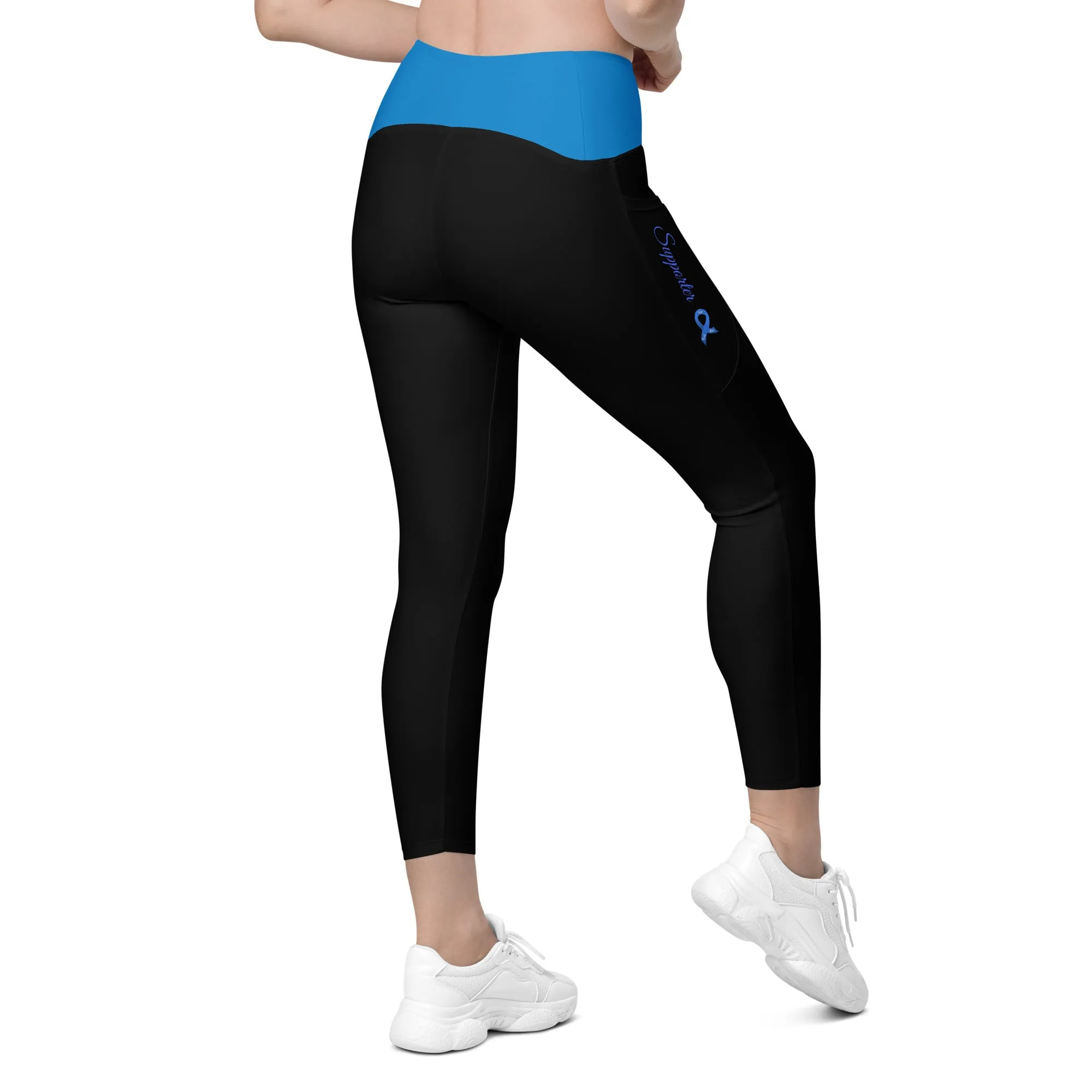 Colon Cancer "Supporter" Leggings with Pockets