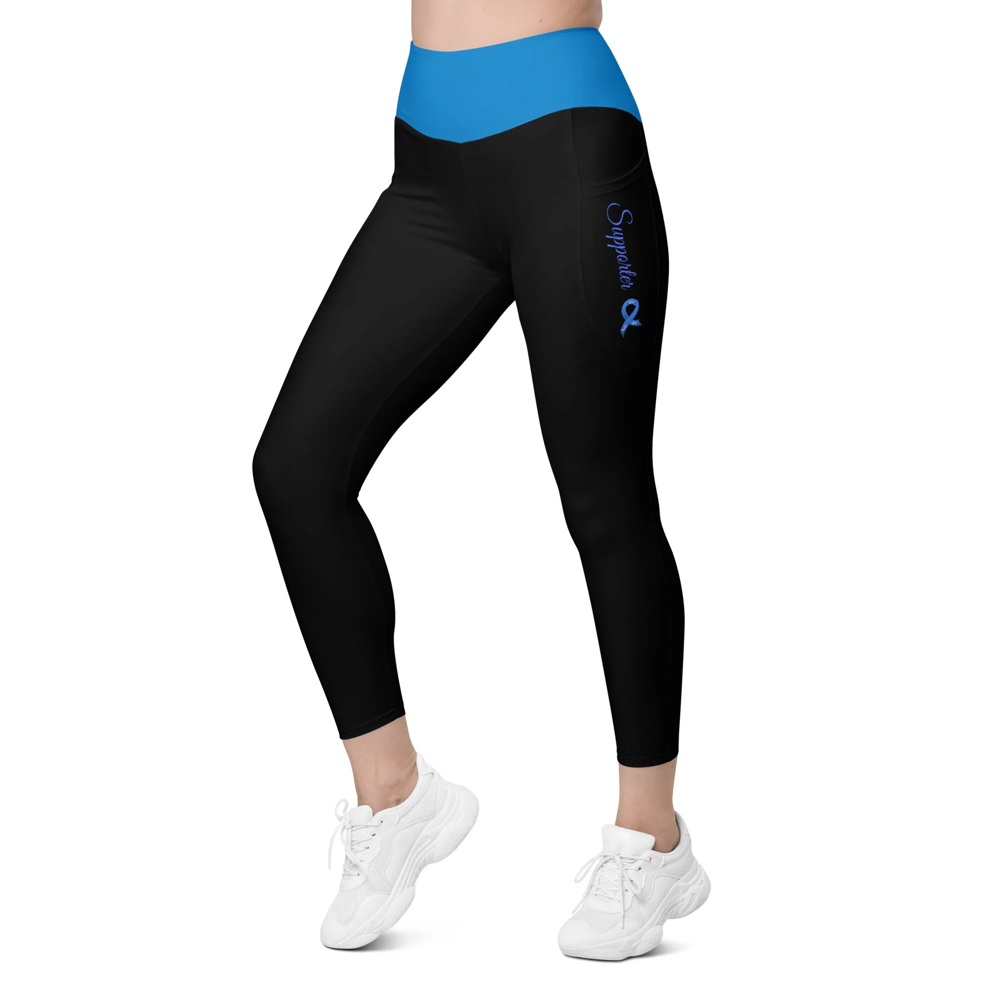 Colon Cancer "Supporter" Leggings with Pockets