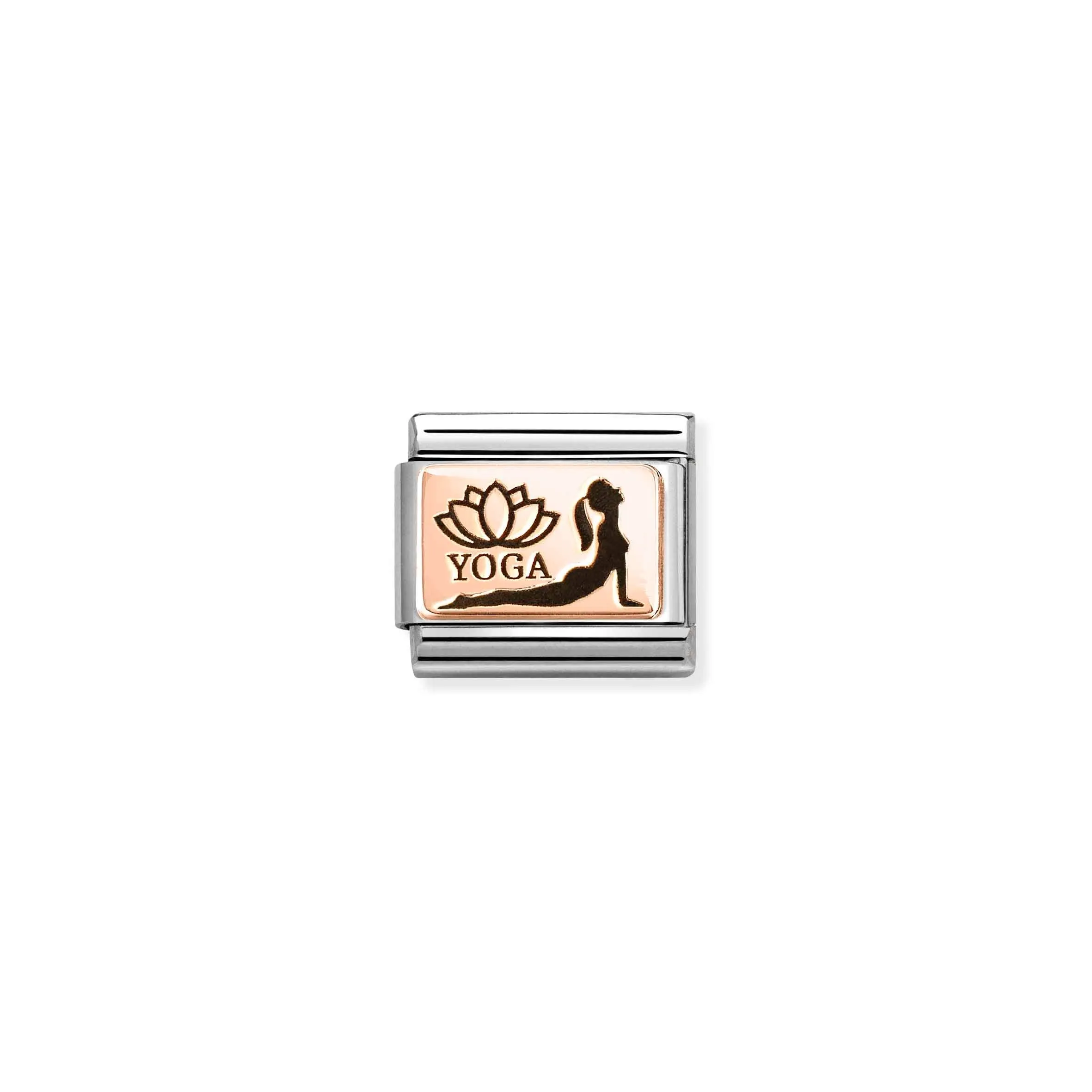 Composable Classic Yoga Cobra Pose Link - Rose Gold - 430111/32