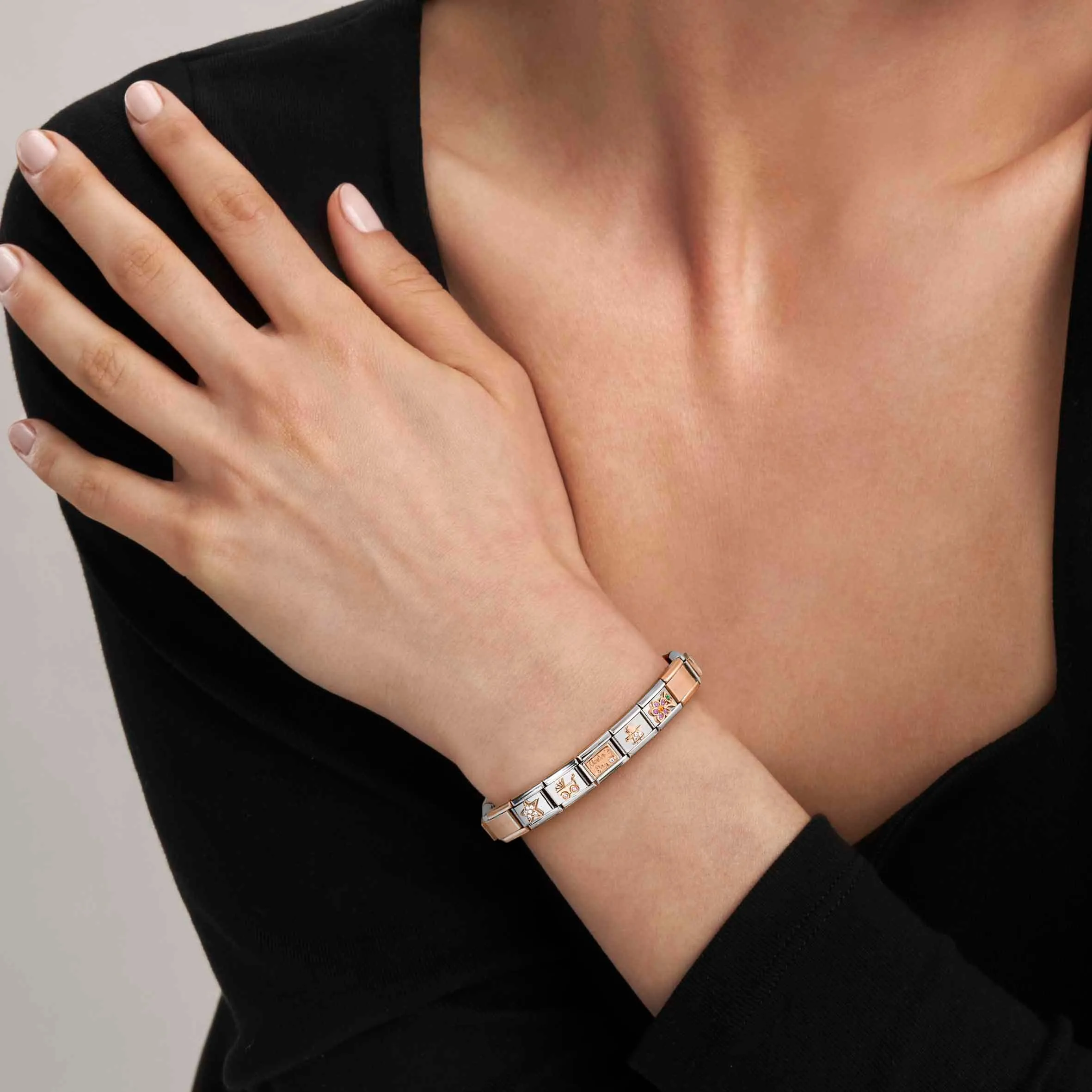 Composable Classic Yoga Cobra Pose Link - Rose Gold - 430111/32