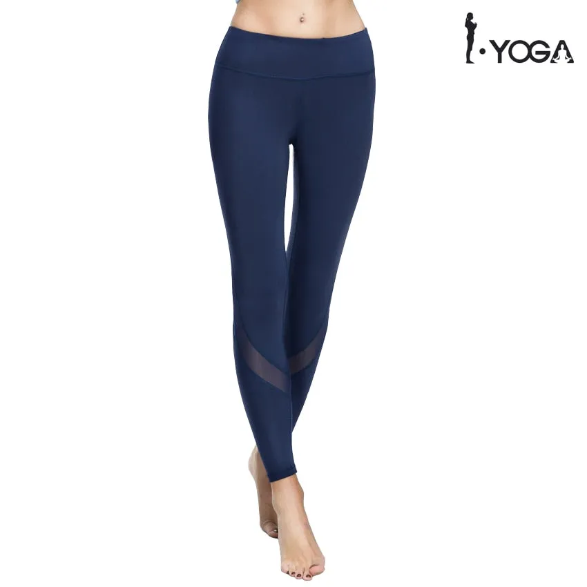 Fitness Yoga Sports Leggings For Women Sports Tight Mesh Yoga Leggings Yoga Pants Women Running Pants Tights for Women K9-002