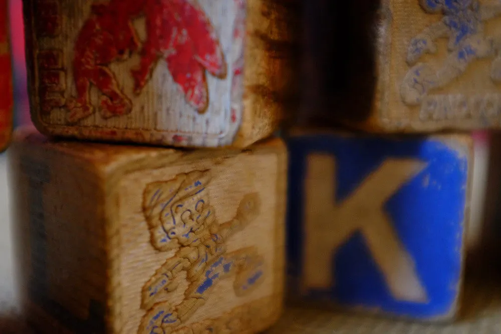 Frank's fifteen wood blocks