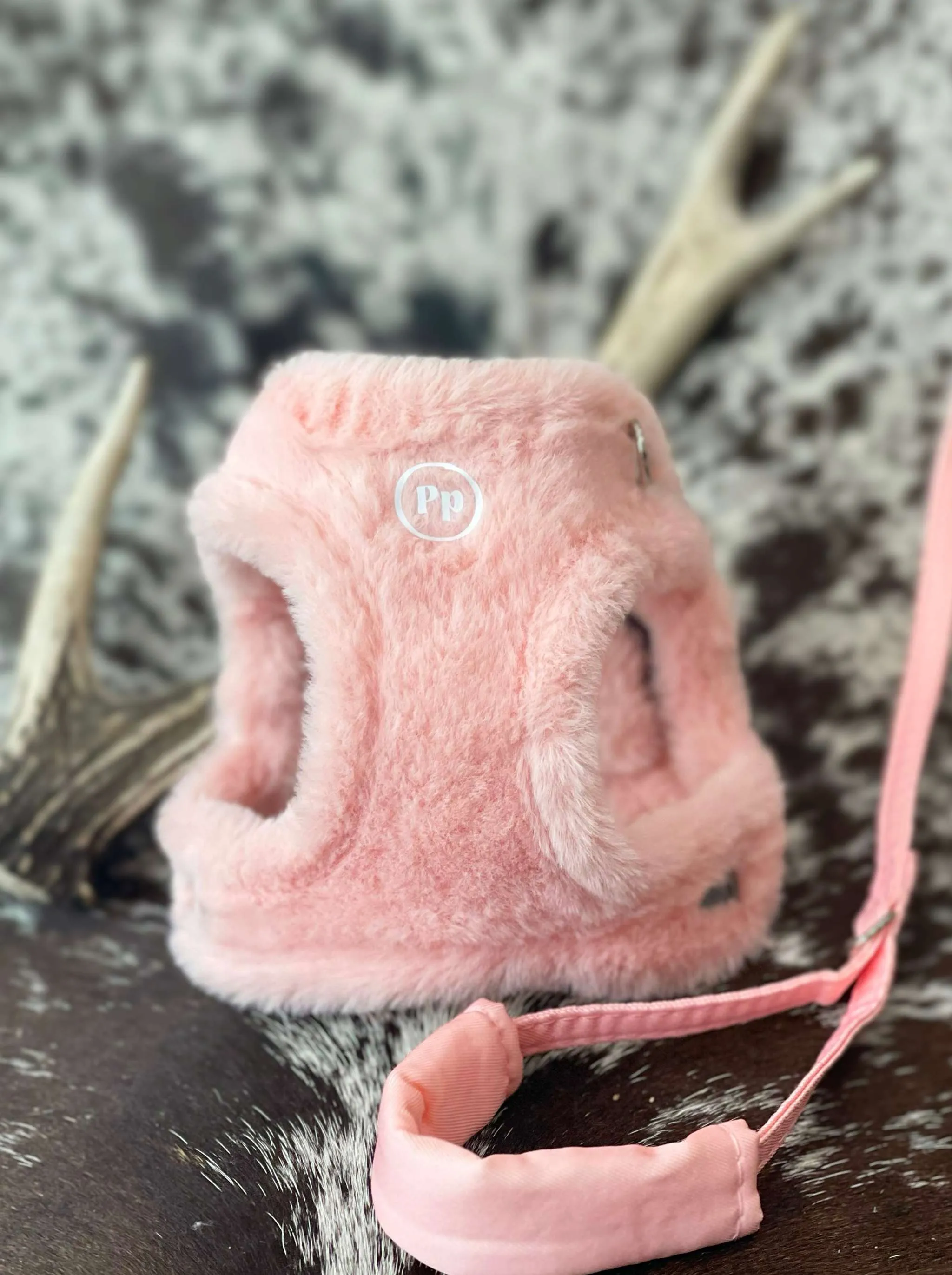 Fur Harness Sets, soft faux fur for small dogs, XXXS-M