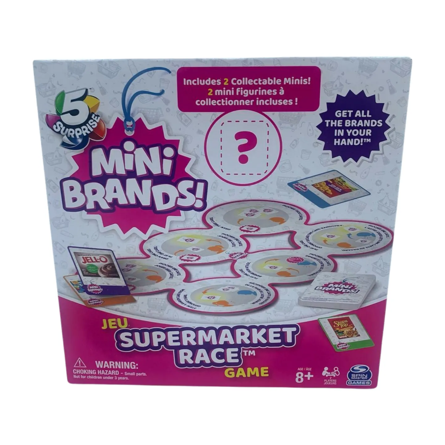 Game, Mini Brands Supermarket Race, Ages 8 