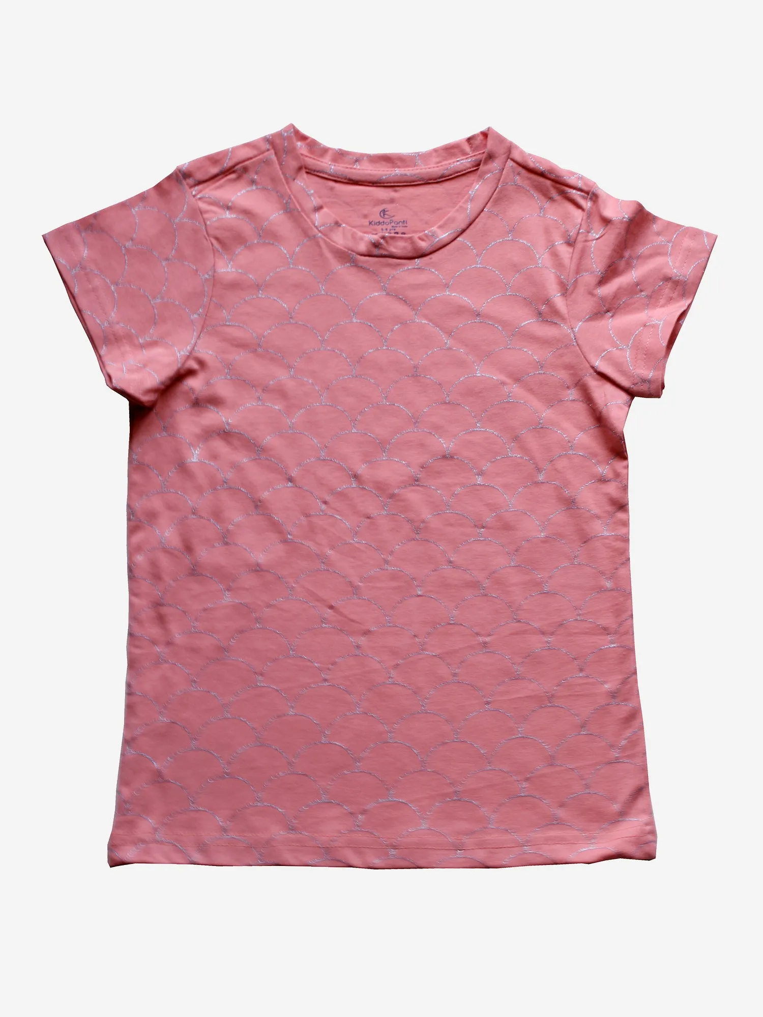 Girls Half Sleeve Tee & Hot Shorts with Back pocket Set