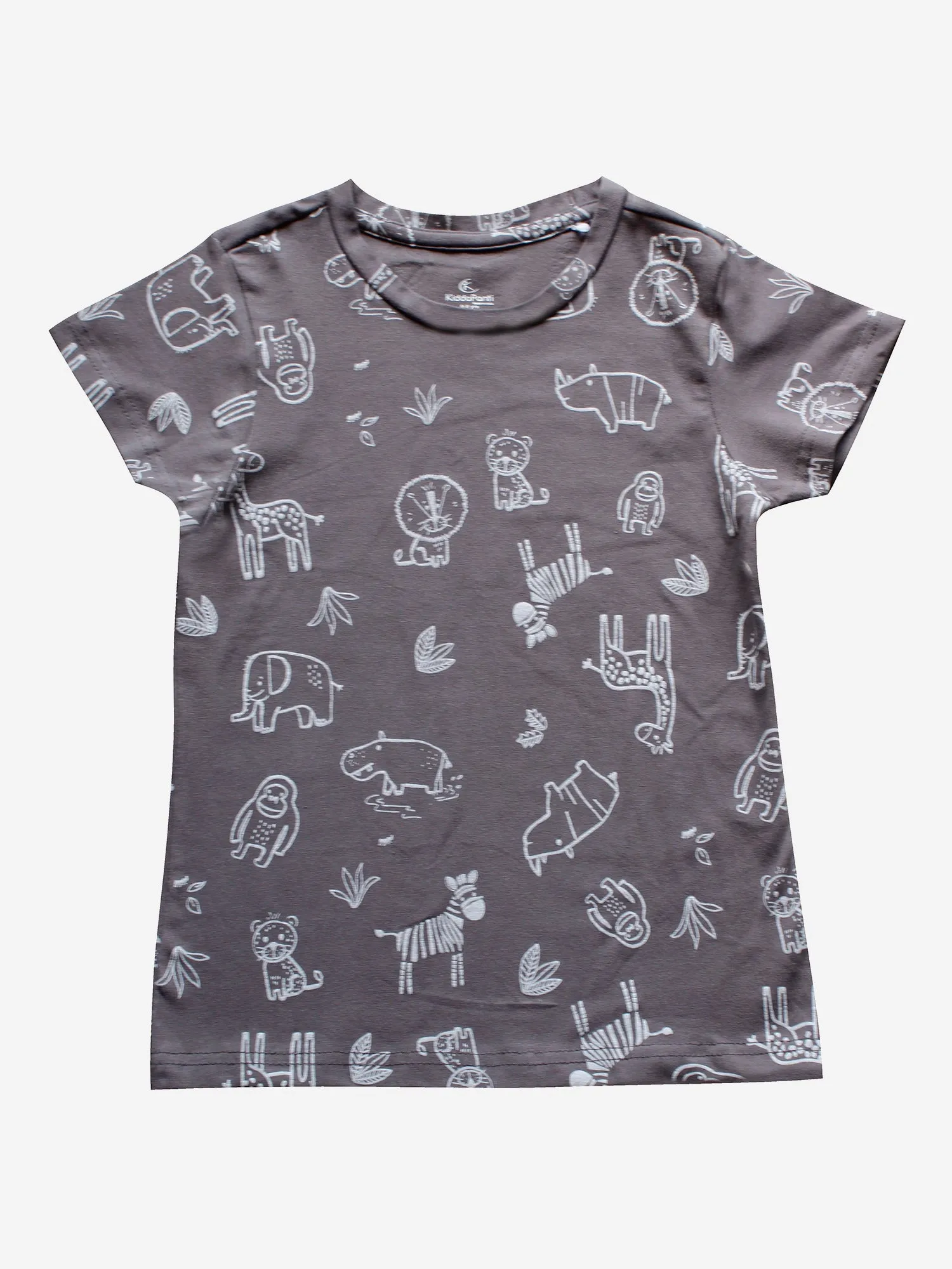 Girls Half Sleeve Tee & Hot Shorts with Back pocket Set
