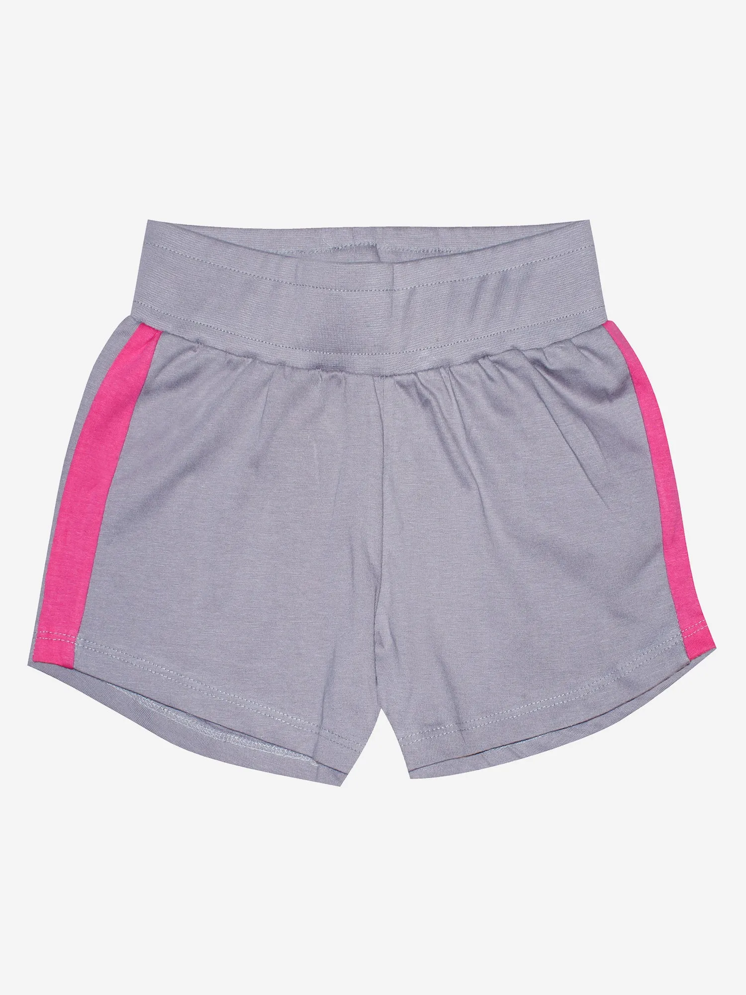 Girls Half Sleeve Tee & Hot Shorts with Back pocket Set