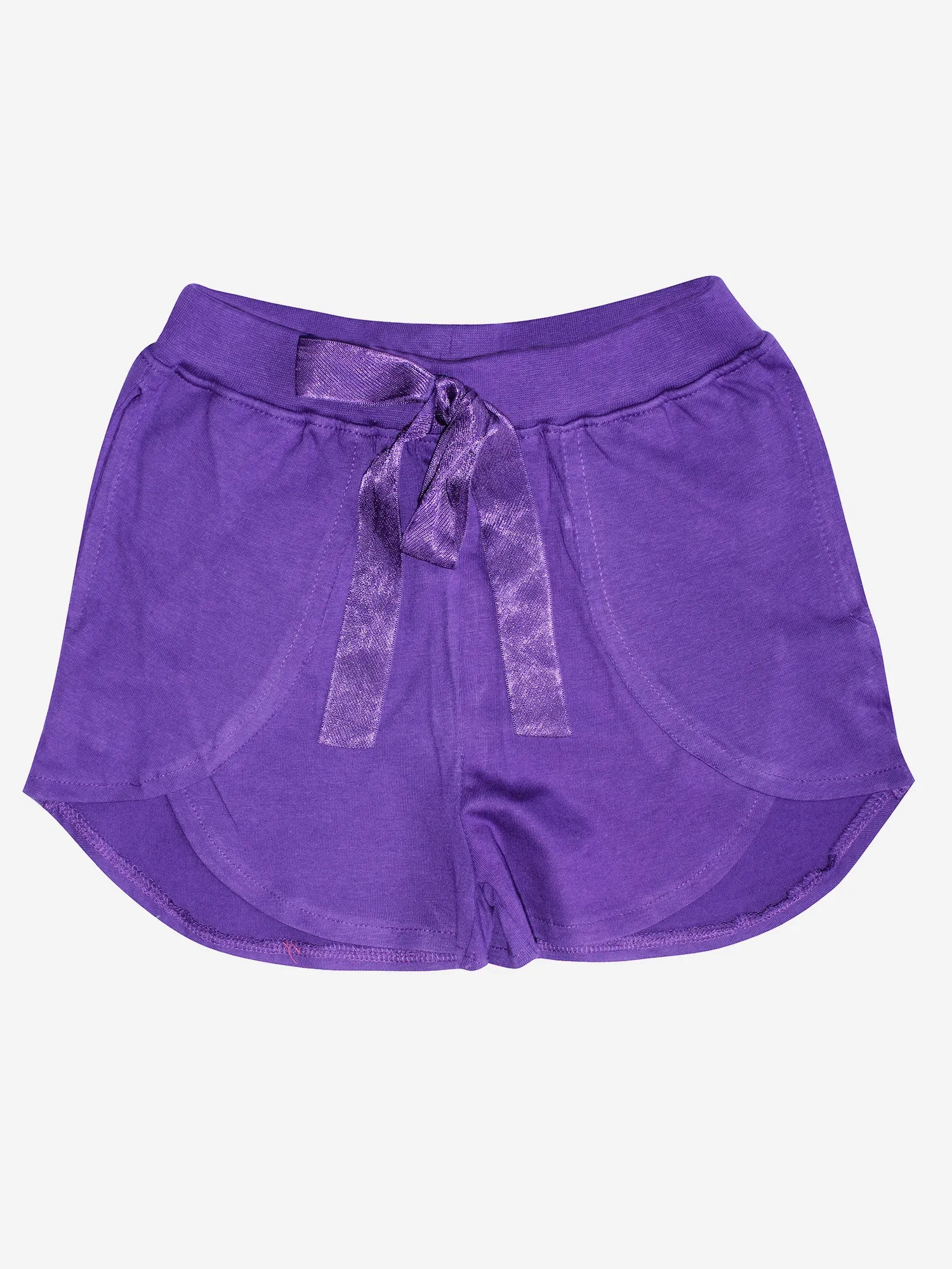 Girls Half Sleeve Tee & Hot Shorts with Back pocket Set