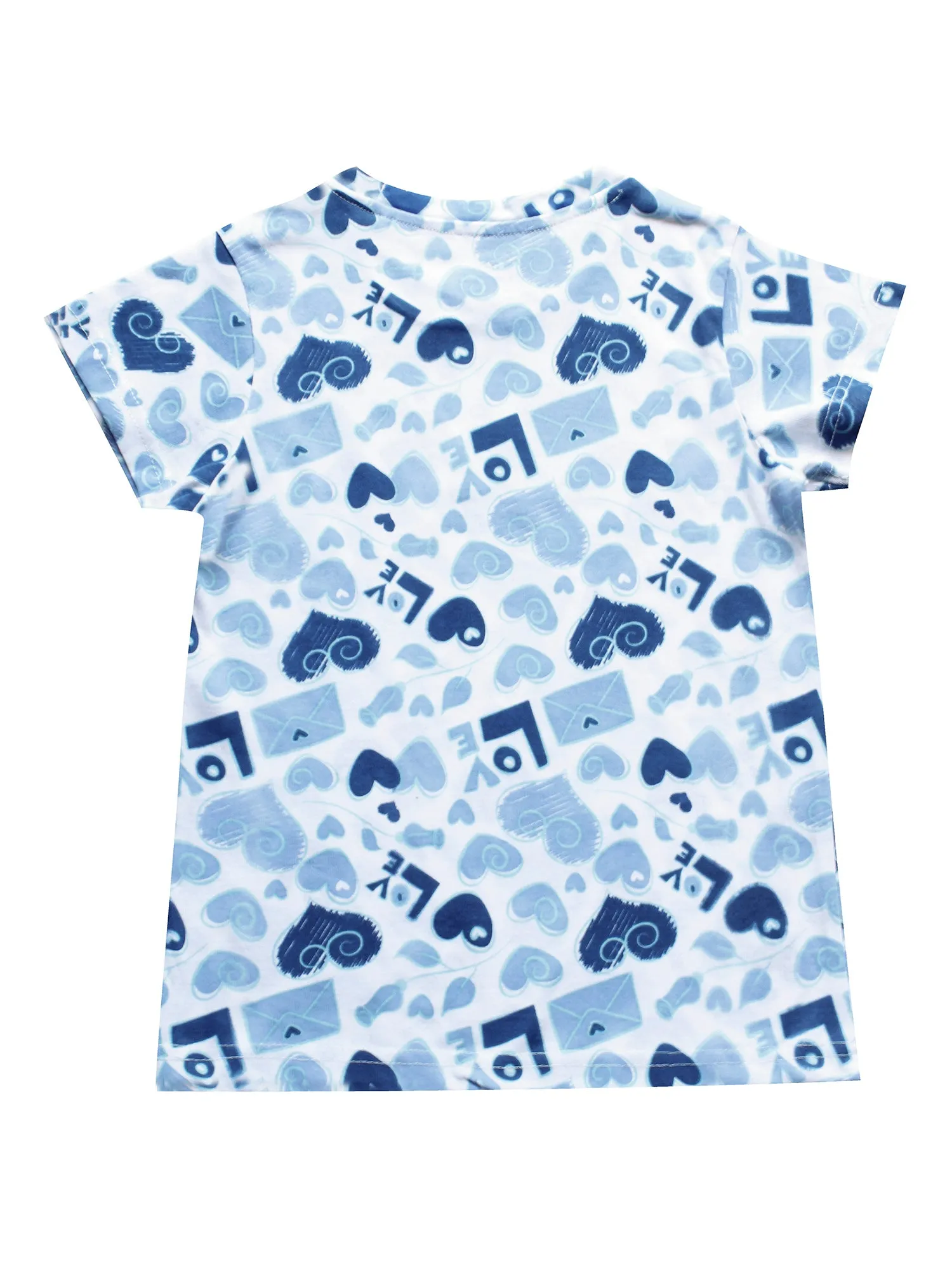 Girls Half Sleeve Tee & Hot Shorts with Back pocket Set