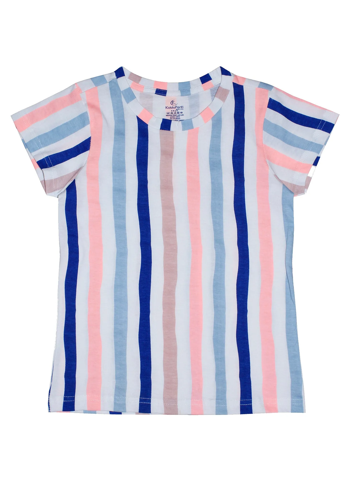 Girls Half Sleeve Tee & Hot Shorts with Back pocket Set