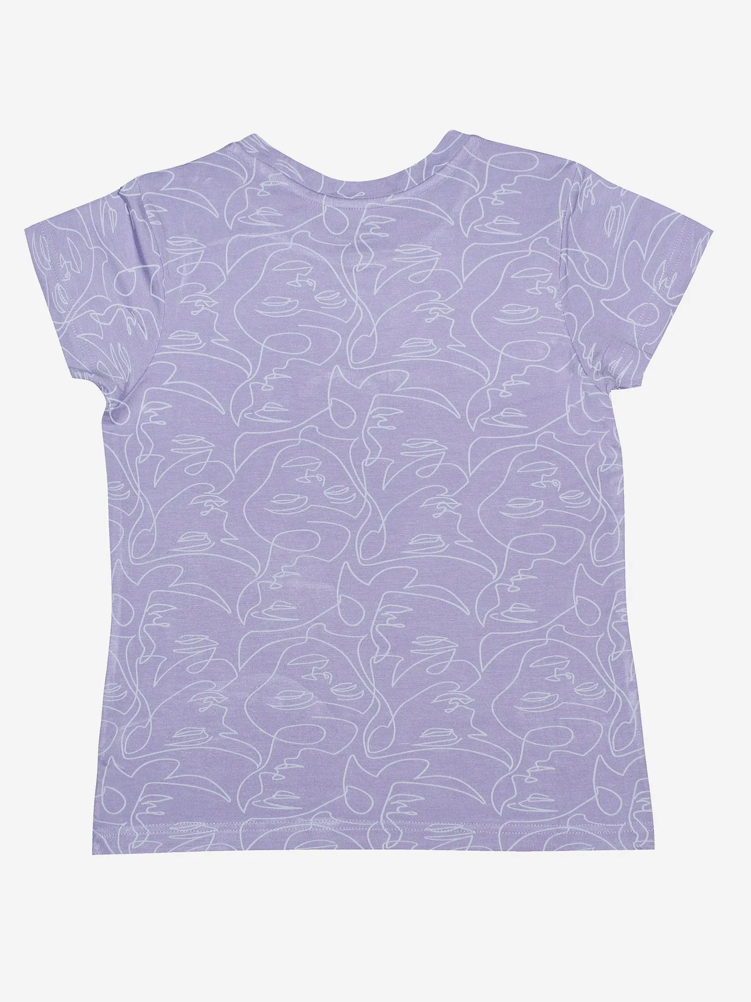 Girls Half Sleeve Tee & Hot Shorts with Back pocket Set