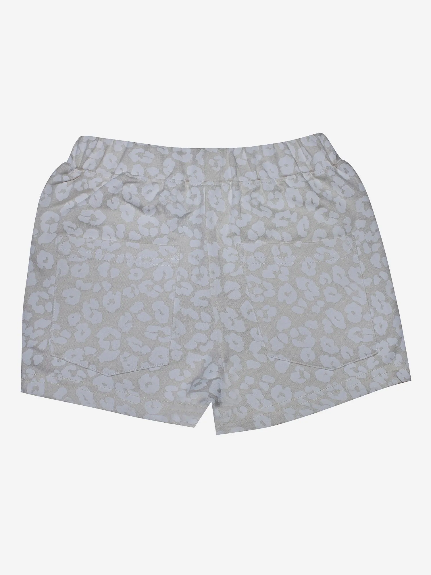 Girls Half Sleeve Tee & Hot Shorts with Back pocket Set