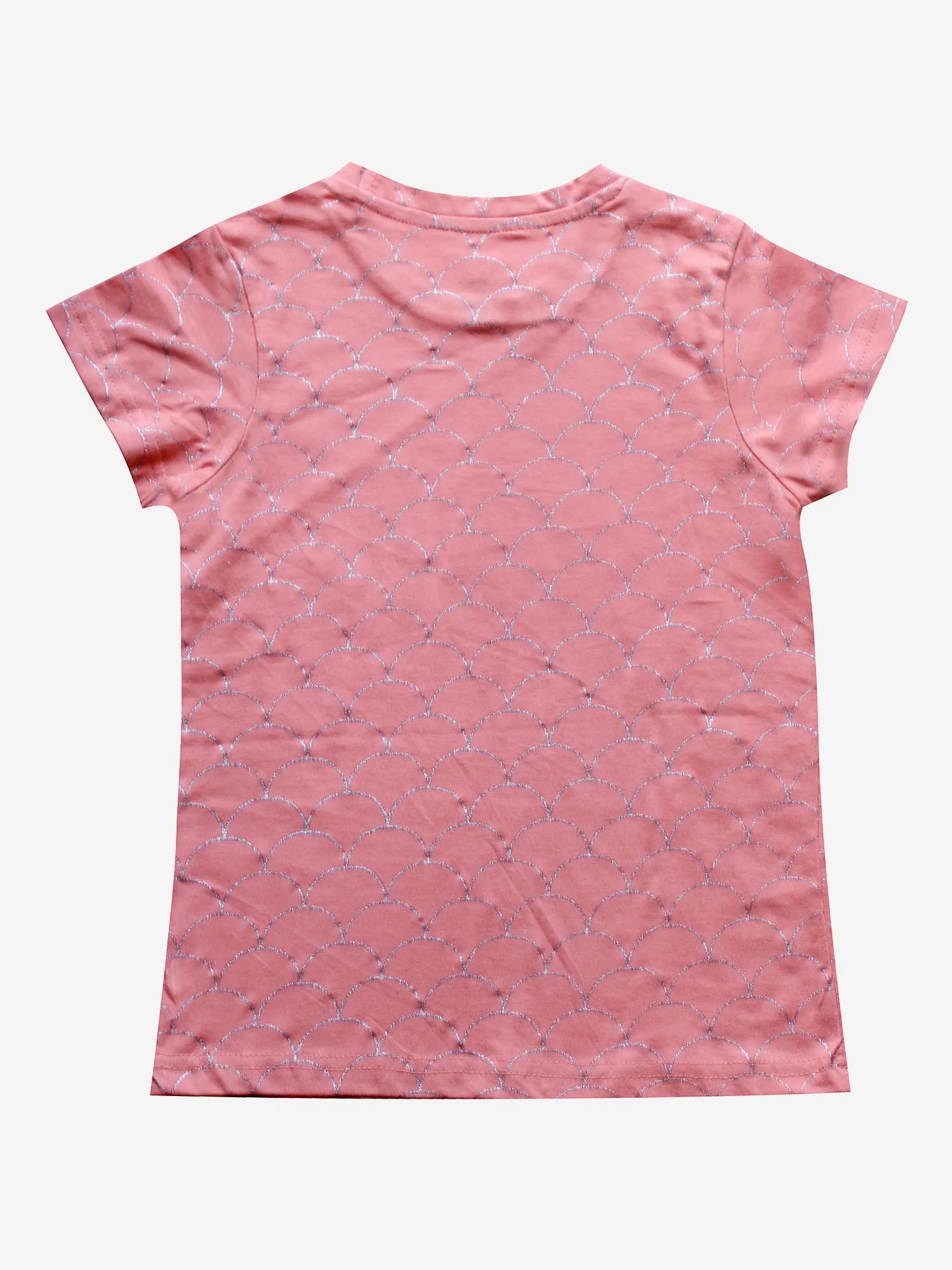 Girls Half Sleeve Tee & Hot Shorts with Back pocket Set