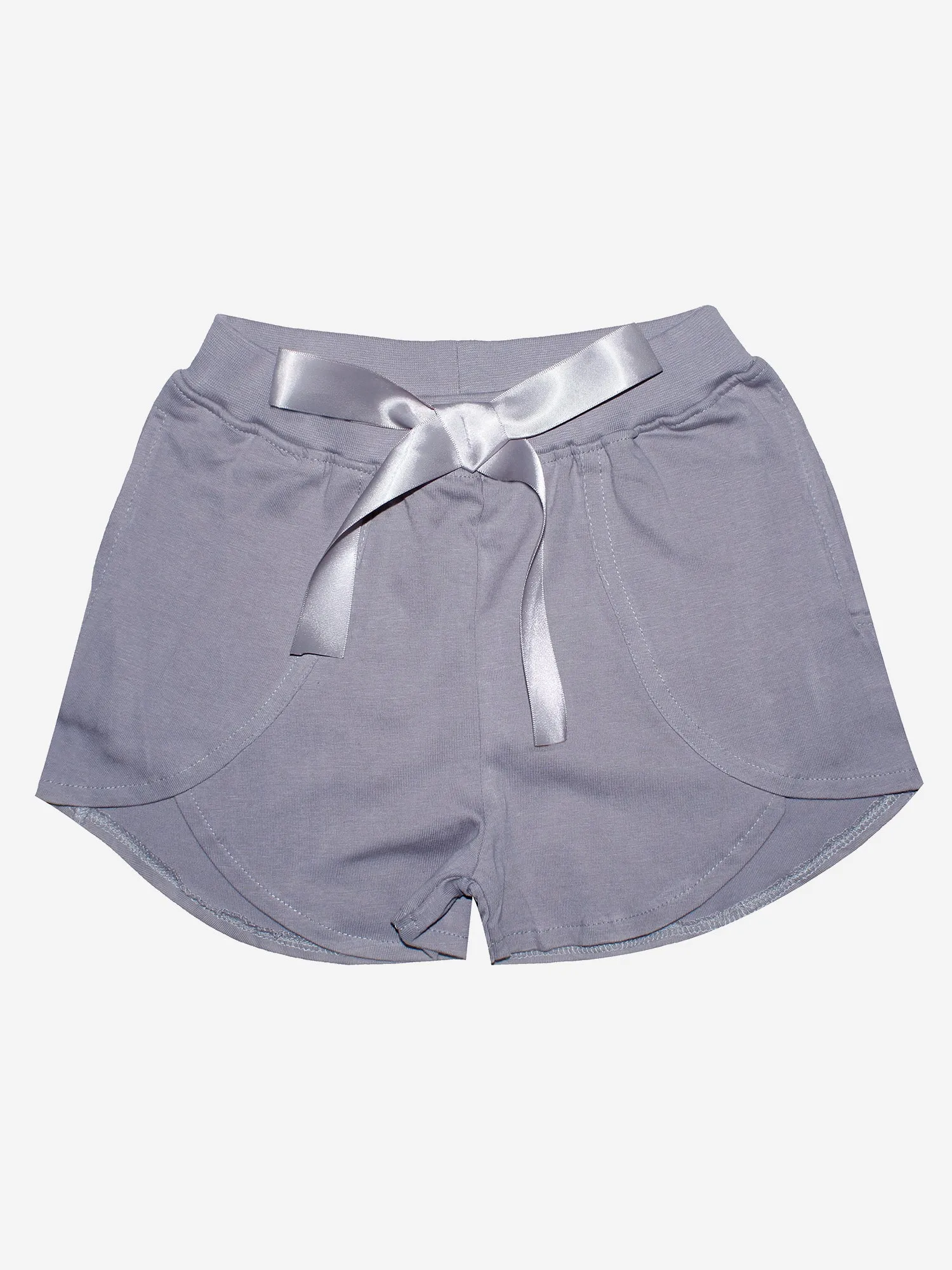 Girls Half Sleeve Tee & Hot Shorts with Back pocket Set