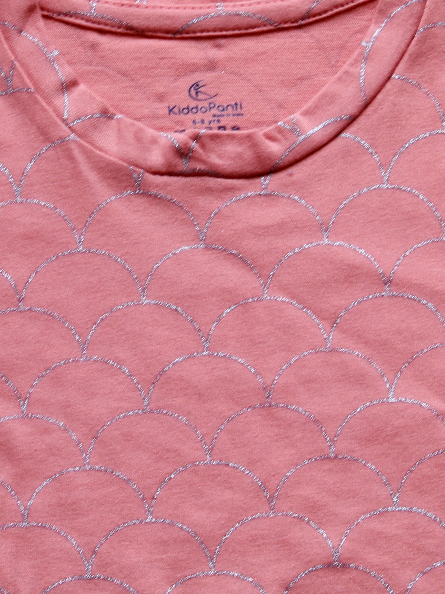 Girls Half Sleeve Tee & Hot Shorts with Back pocket Set
