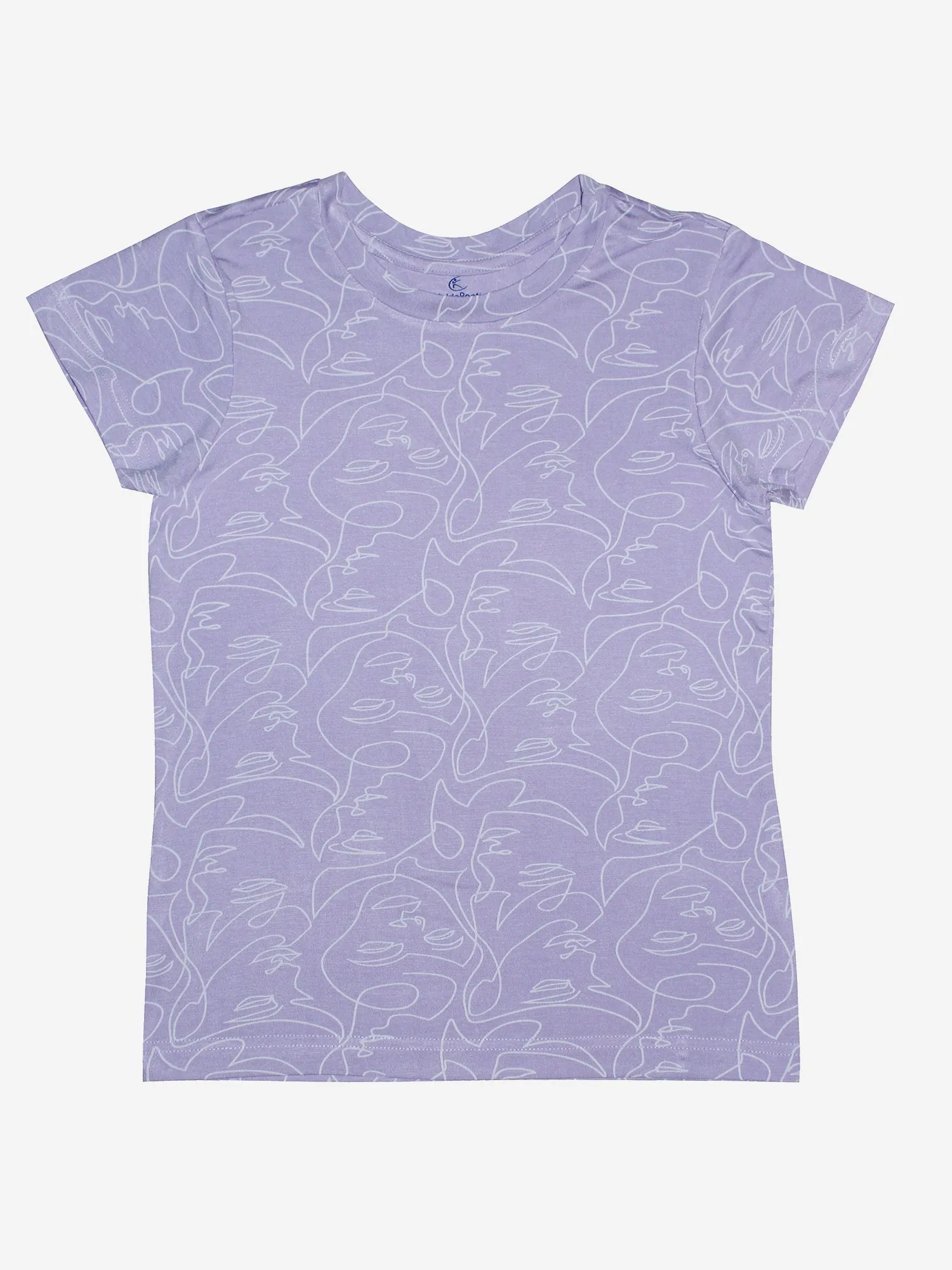 Girls Half Sleeve Tee & Hot Shorts with Back pocket Set