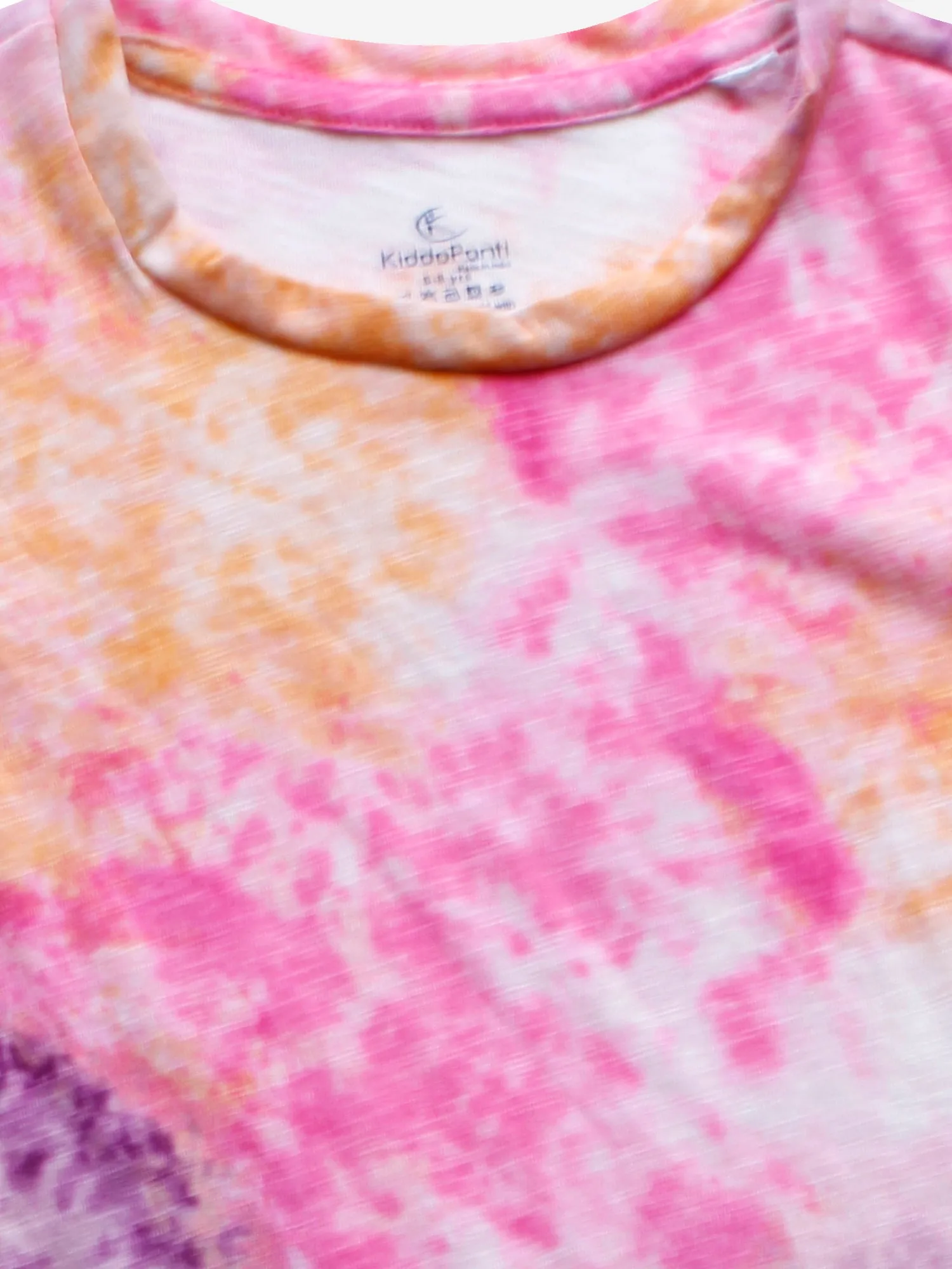 Girls Half Sleeve Tee & Hot Shorts with Back pocket Set
