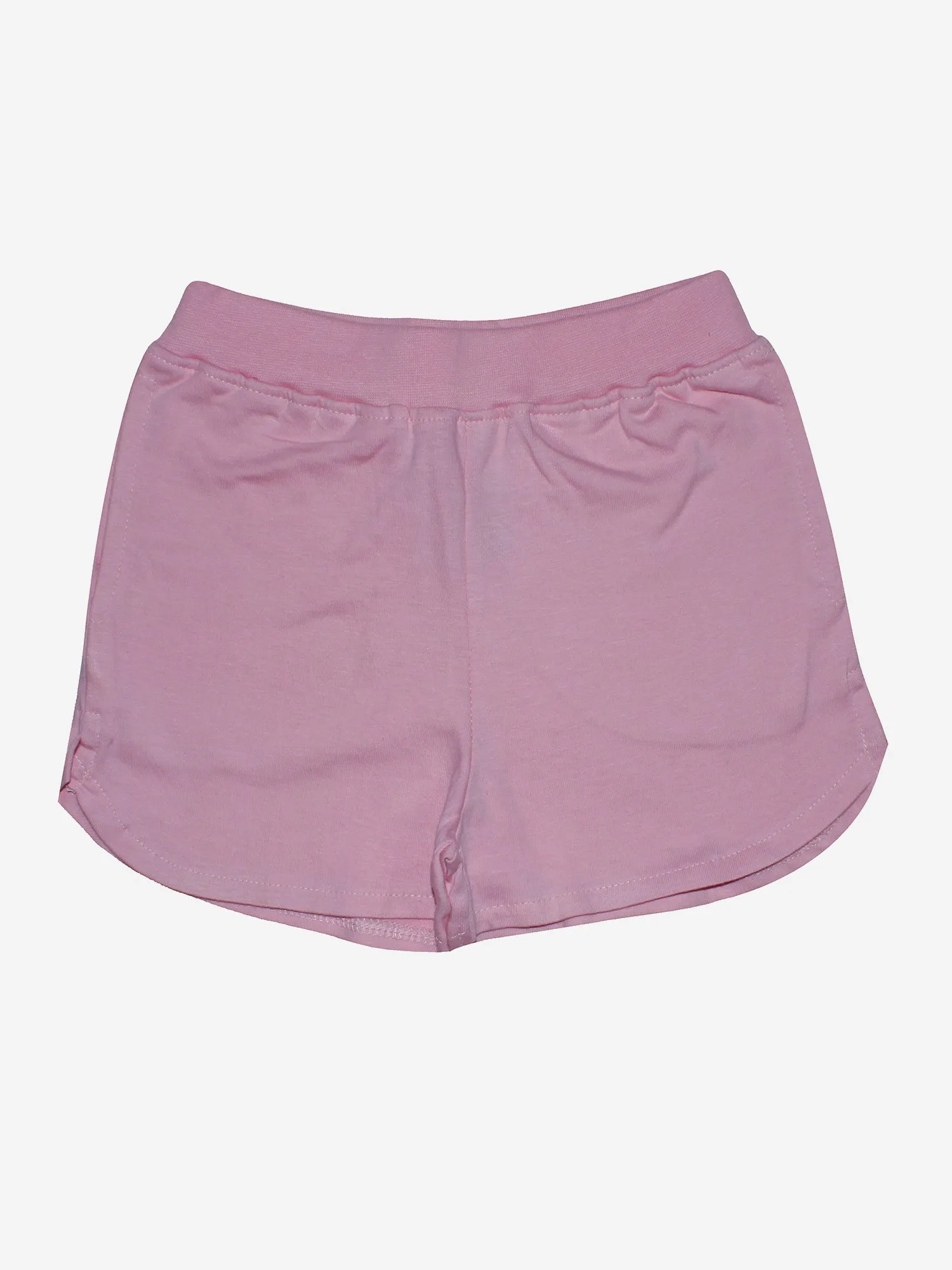 Girls Half Sleeve Tee & Hot Shorts with Back pocket Set