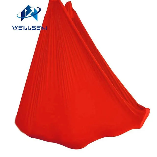 Gold 5m full sets Aerial Yoga Hammock Swing Trapeze AntiGravity Inversion equipment  daisy chain autolock carbiner  ring mount