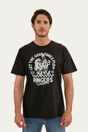 Good Life Mens Loose Fit T-Shirt - Black