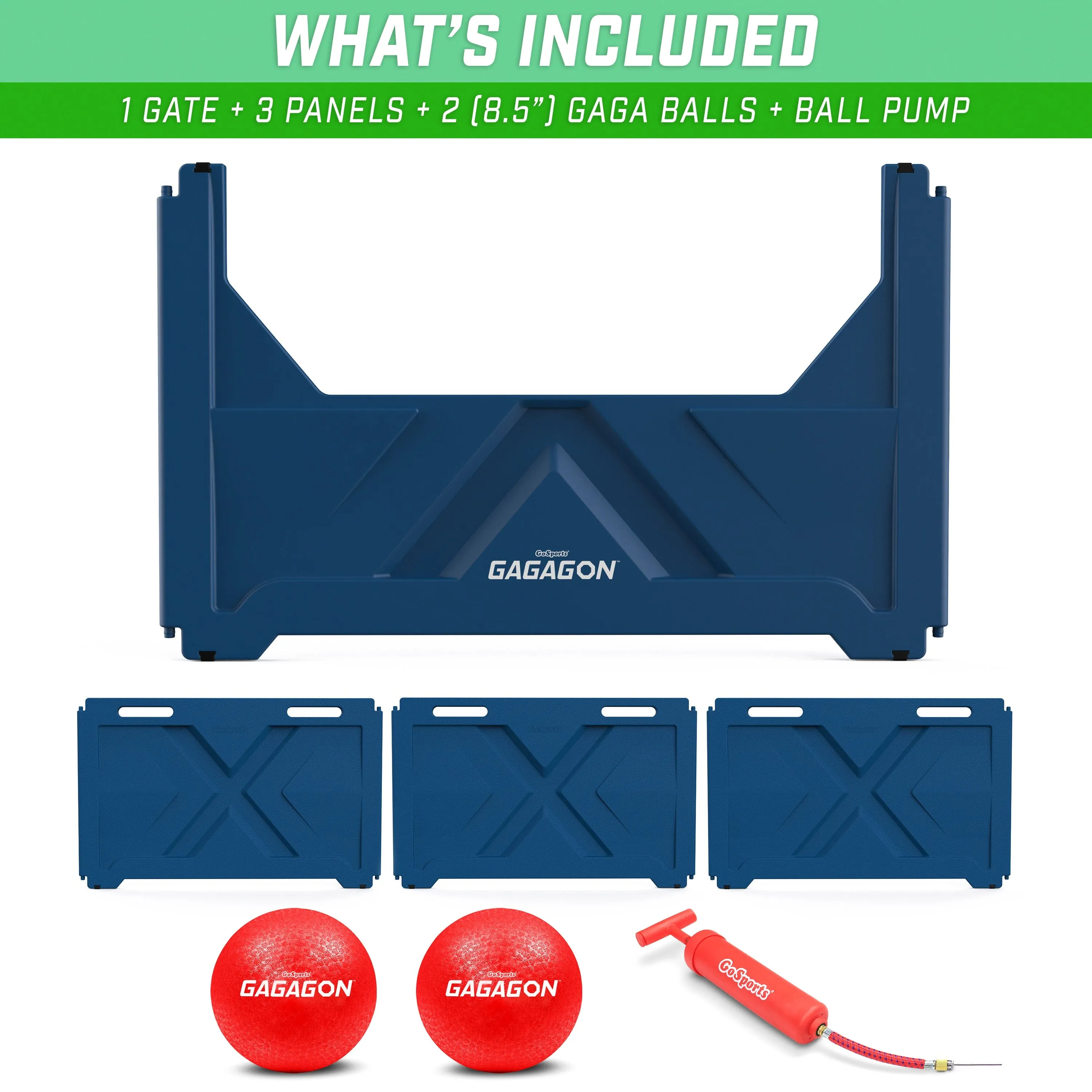 GoSports Gagagon Modular Gate Kit - Commercial Grade Gaga Ball Pit Panels