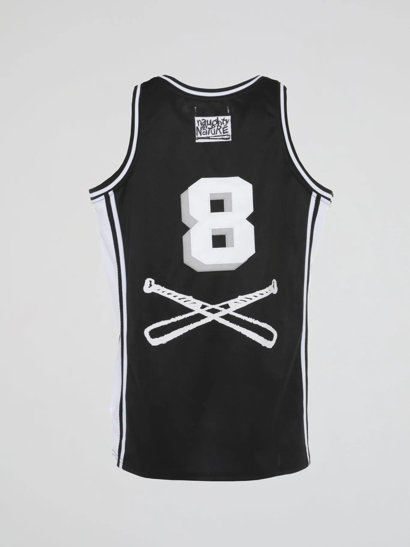 Headgear - Black Naughty By Nature Basketball Jersey