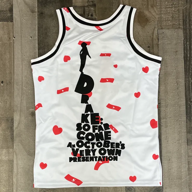 Headgear Classics- drake so far gone basketball jersey