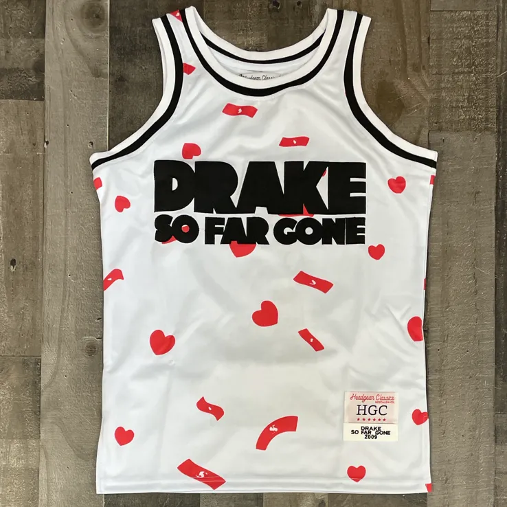 Headgear Classics- drake so far gone basketball jersey