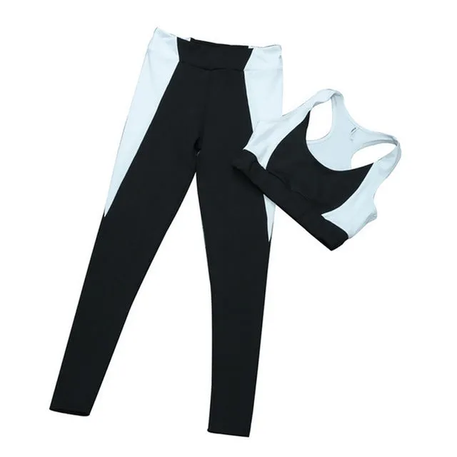 Hot Sale 2Pcs/Set Women Yoga Sets Fitness Seamless