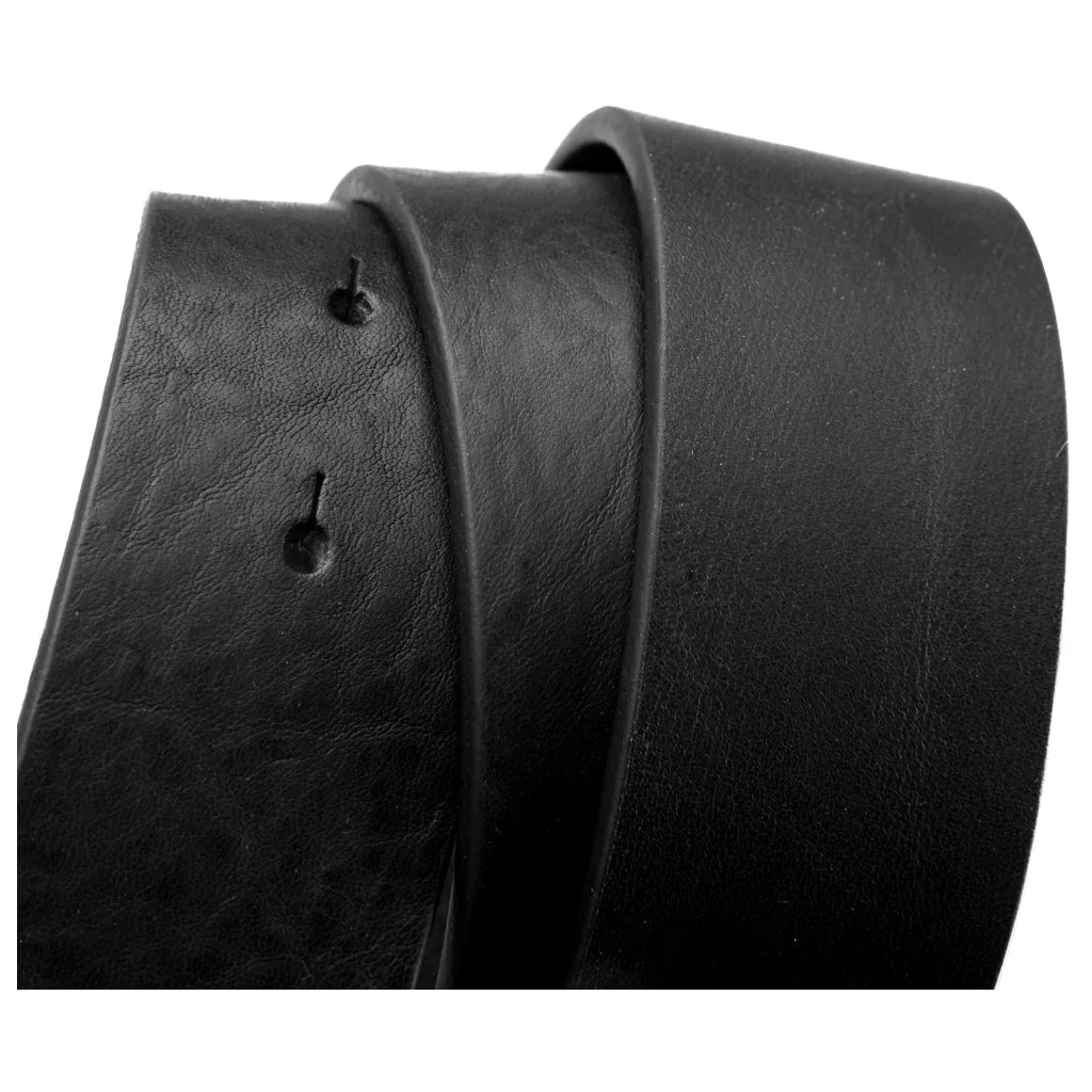 Jeans leatherbelt with nice buckle / 14908 - Silver