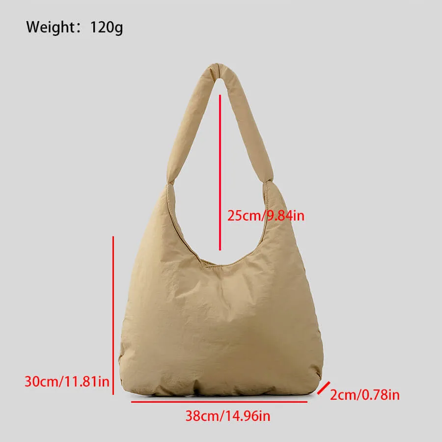 Large Capacity Outdoor Fitness Shoulder Puffer Bag-Showtown