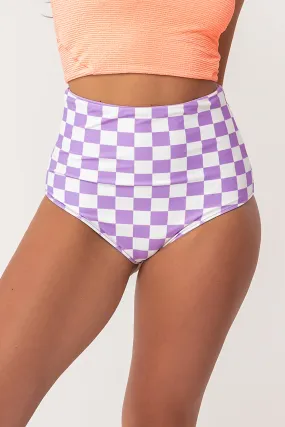 Leisure Reversible Bottom | Lavender Love Check