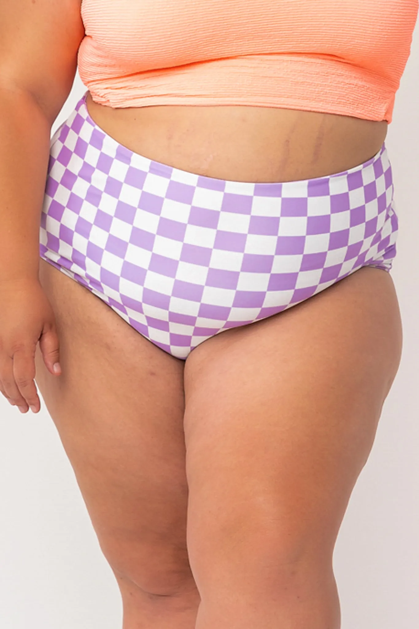 Leisure Reversible Bottom | Lavender Love Check