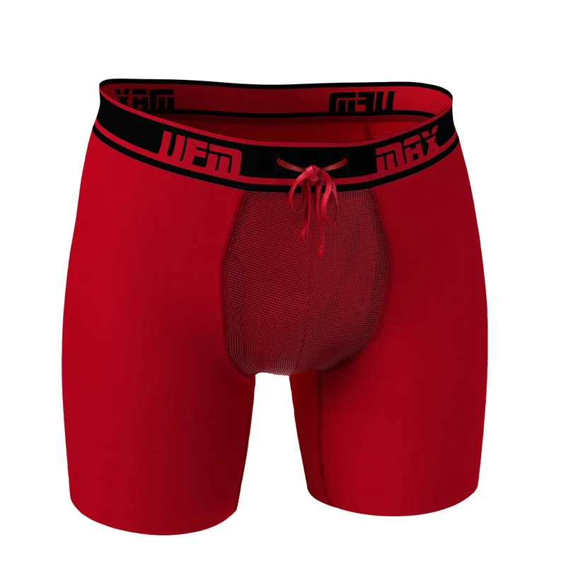 MAX Support 6 inch Boxer Briefs Polyester Gen 3.1 Black, Camo, Gray, Red & White