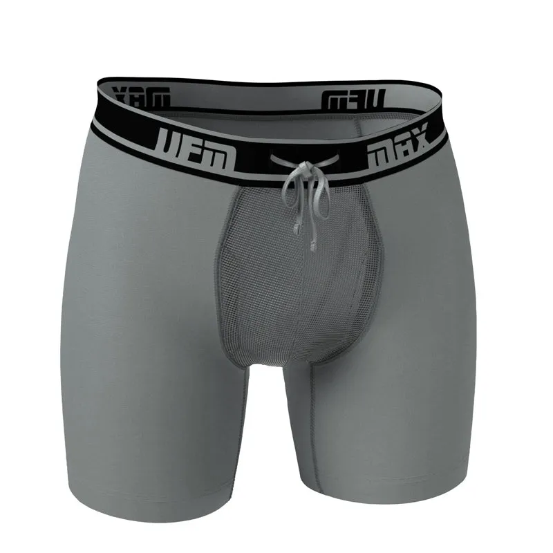MAX Support 6 inch Boxer Briefs Polyester Gen 3.1 Black, Camo, Gray, Red & White