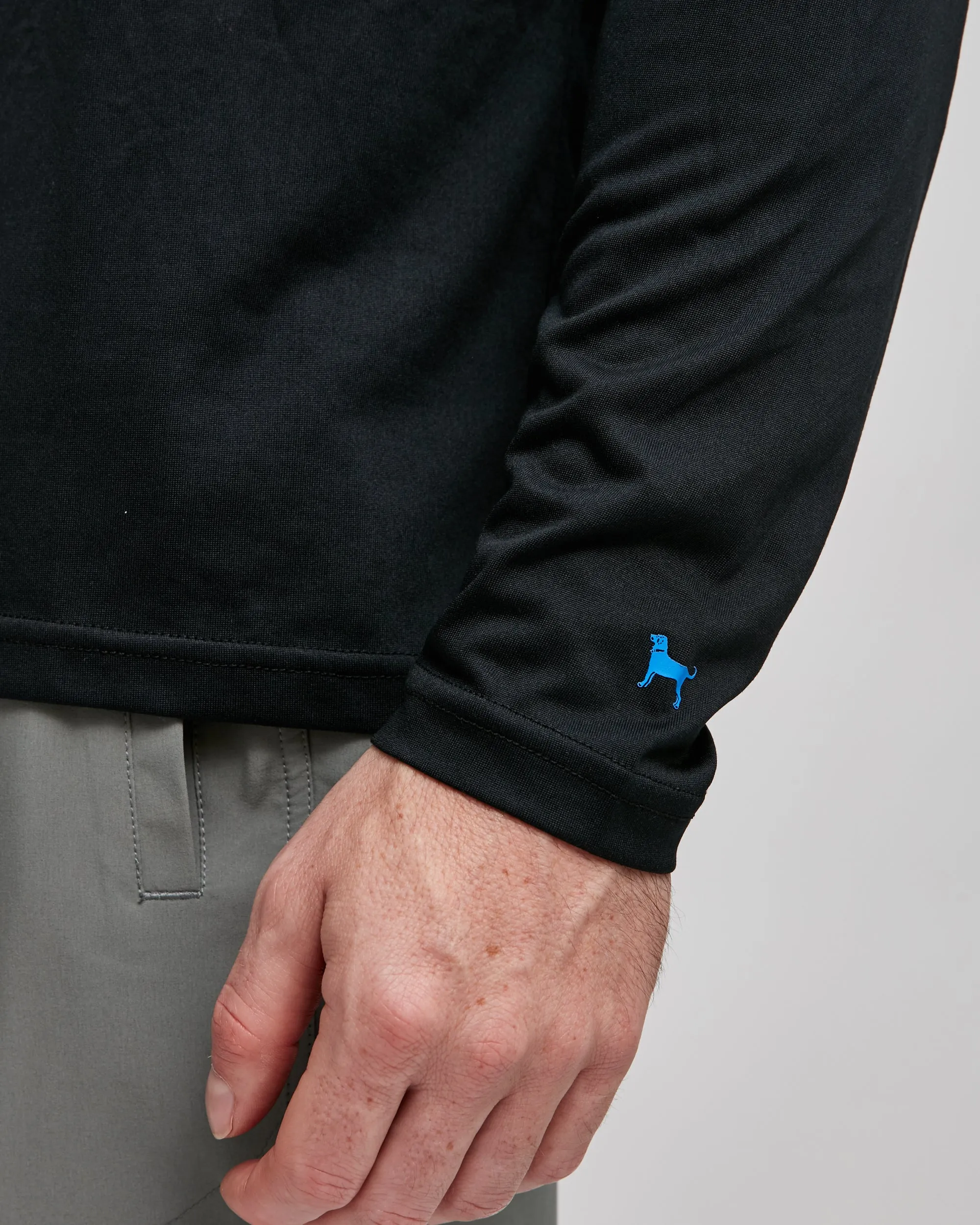 Mens Pier Longsleeve Tech Tee